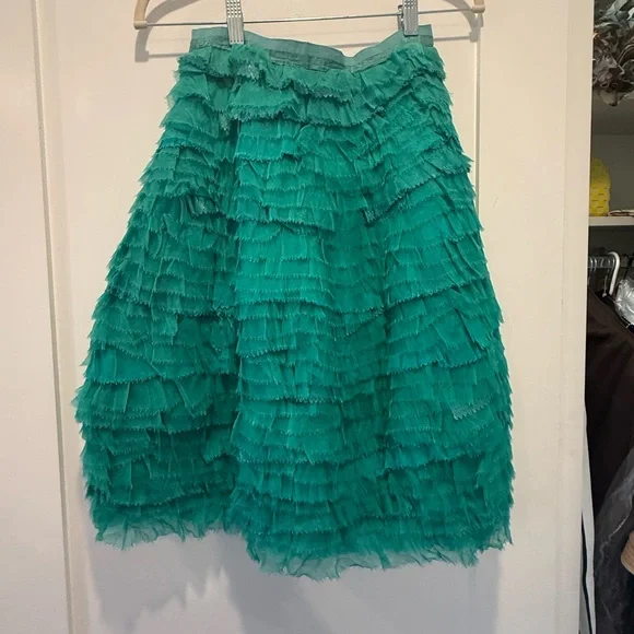 Marc Jacobs Spring 2005 Runway Turquoise Skirt - Picture 2 of 5